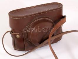 Smena 2 fényképezőgép, f: 1:4,5 4 cm objektívvel, tokkal