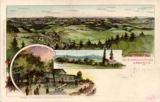 Wacheberg restaurant Litho