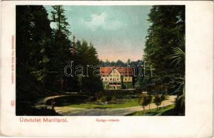 1908 Marilla, Marillavölgy, Marila; gyógyintézet. Gross Gyula kiadása / spa (EB)