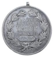 1910. "Törökszentmiklós városa / 25 éves önkéntes tűzoltói működés emlékéül - 85-910" jelz...