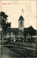 1907 Tura, templom, ünnepség. Oláh Tóth Pál kiadása (felületi sérülés / surface damage)