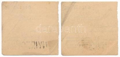 1954. "Utalvány 1/2 l. ásvány-(szóda)víz fogyasztására" vasúti (MÁV) utalvány "Nyíreg...