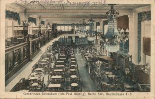 Berlin Colosseum Café, concert-haus