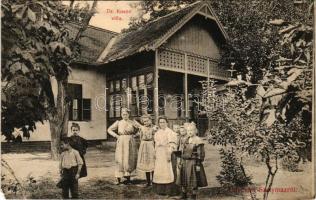 Szatymaz, Dr. Kószó nyaralója, villa. Neu Sándor kiadása (EM)