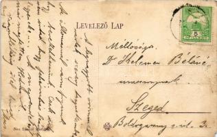 Szatymaz, Dr. Kószó nyaralója, villa. Neu Sándor kiadása (EM)