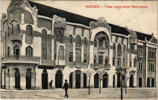 1916 Szeged, Tisza Lajos körúti REÖK-palota. Grünwald Hermann kiadása (apró szakadás / tiny tear)