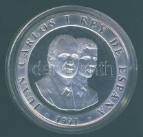 Spanyolország 1991. 2000P Ag "Olimpia-bowling" T:PP