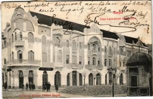 1909 Szeged, Tisza Lajos körúti REÖK-palota. Grünwald Hermann kiadása (ázott sarkak / wet corners)