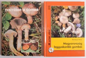 Lévai Judit: Terítéken a gomba. Bp., 1986, Medicina. Kiadói papírkötés. + Rimóczi Imre: Magyarország leggyakoribb gombái. Bp., 2004, Mezőgazda. Kiadói kartonált papírkötés.