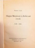 Roznai István: Magyar bányászati és kohászati érmek 1526-1982. 1983, Országos Magyar Bányászati és Kohászati Egyesület, 1983, papírkötés, foltos borítóval.