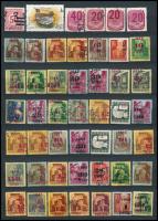 Eltolódott felülnyomásokból összeállítás A4-es berakólap mindkét oldalán, közte összefüggések