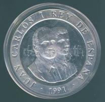 Spanyolország 1991. 2000P Ag "Olimpia-tenisz" T:PP
