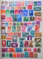 Szépen rendezett tartalmas gyűjtemény a Turuloktól 1985-ig blokkokkal, benne sok extra, lemezhiba, blokkból kitépett bélyegek, 4 db A4-es 1 db közepes és 1 db blokk berakóban