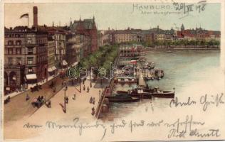 1898 Hamburg litho