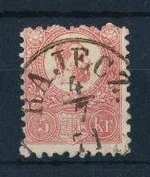 1871 Kőnyomat 5kr elfogazva "RAJECZ" (Gudlin 250 p)