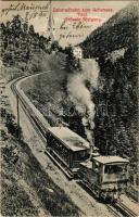 Achensee (Tirol), Zahnradbahn zum Achensee. Robert Harth No. 21. / cog railway, train, locomotive