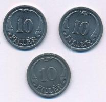 1940-1942. 10f Fe (3xklf) T:AU
Adamo P3.1