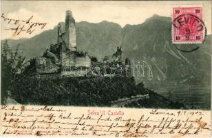 1902 Levico Terme (Südtirol), Selva il Castello, Castel Selva / castle ruins (fl)