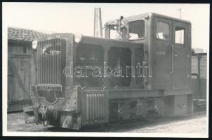 LOWA Ns3 dízelmozdony, reprodukciós fotó, 9×14 cm