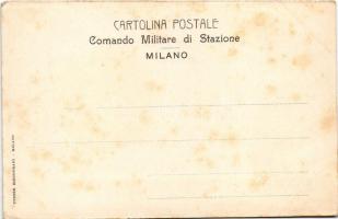 Milano, Milan; Comando Militare di Stazione Milano / military command of the railway station. Art No...