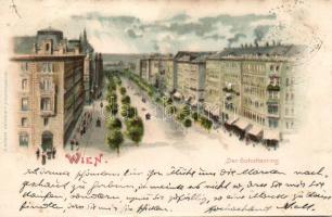 Vienna Schottenring litho