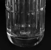 Ólomkristály design váza, hibátlan, m: 24 cm