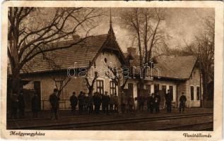 1941 Medgyesegyháza, vasútállomás. Sudák András kiadása (b)