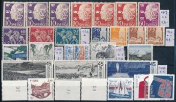 Svédország kis összeállítás közepes stecklapon (Mi EUR 60.-)