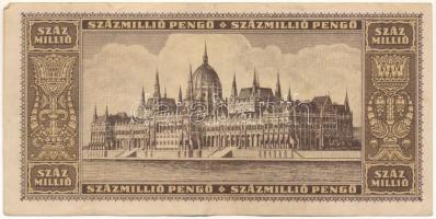 1946. 100.000.000P viszonylag alacsony "P 226 001048" sorszámmal T:F