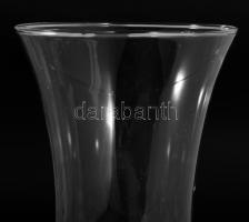 Talpas szárazvirág váza / váza, hibátlan, m: 25 cm