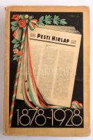 Az 50 éves Pesti Hirlap jubileumi albuma. 1878-1928. Bp., 1928, Légrády, 1072 p. Szövegközti és egés...