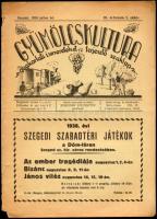 1936 Gyümölcskultura. Gyakorlati ismereteket terjesztő szaklap. III. évf. 1. sz. és 3. sz. (2 db). S...