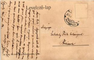 1911 Gyula, Békés vármegyei takarékpénztári egyesület. Dobay János kiadása. W.L. Bp. Nr. 6109. (EK)