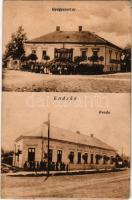 Endrőd (Gyomaendrőd), Megváltó gyógyszertár, községi óvoda. Nádudvary Mihály kiadása (EB)