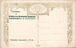 Boldog Ünnepeket! Országos Anya és Csecsemővédő Egyesület kiadása 924. sz. / Christmas greeting art ...