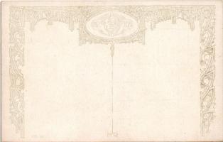 Boldog Ünnepet! Országos Anya és Csecsemővédő Egyesület kiadása 935. sz. / Easter greeting art postc...