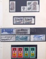 Svédország gyűjtemény iratrendezőben, benne füzetlapok, összefüggések