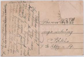 1921 Békéscsaba, Kultúrpalota, Múzeum, híd. Vasúti levelezőlapárusítás 5052. (Rb)