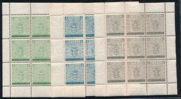 Svédország 1955 100 éves a svéd bélyeg - Stockholmia bélyegkiállítás kisívsor Mi 406-410 (Mi EUR 150...