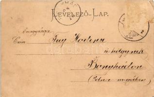 1898 Pécs, M. kir. honvéd hadapródiskola. Günsberger Lajos kiadása (EM)