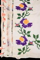 Antik konyhai törölköző, kis javítással, cca 80x55 cm