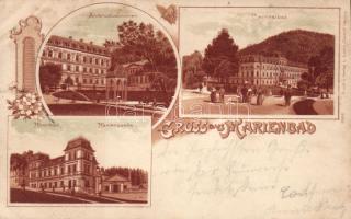 Márianské Lázne litho