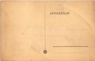 B.U.É.K. Boldog Újévet! Magyar folklór művészlap. Rigler J. E. / New Year greeting art postcard, Hun...