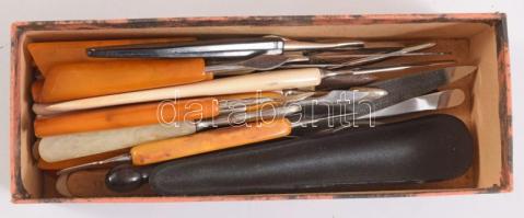 35 darab manikűr-pedikűr eszköz