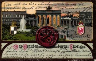 Berlin Brandenburg Gate litho
