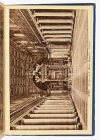 cca 1920-1930 Olaszország nevezetességeit bemutató leporellók, 4 db, kopottas állapotban