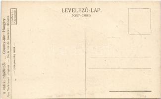 A vidéki népéletből, magyar folklór. Bodócs L. kiadása / Hungarian folklore s: Benyovszky (vágott / ...