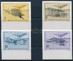 1991 Száz éve repül az ember vágott ívszéli sor (5.500)