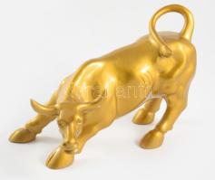 Wall Street bikája, műgyanta, 18x13 cm