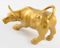 Wall Street bikája, műgyanta, 18x13 cm